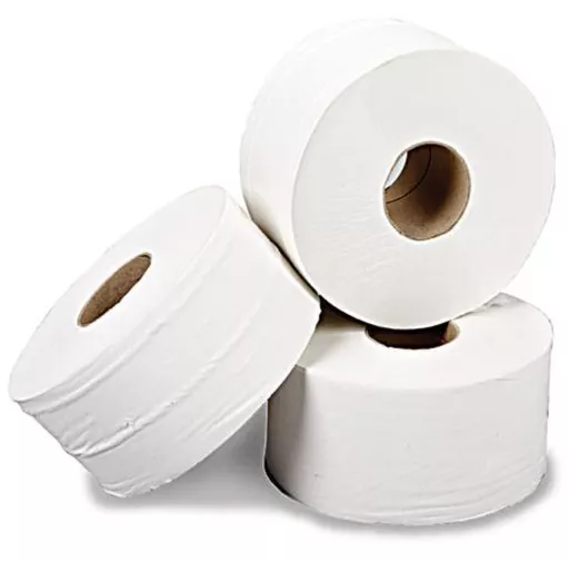 Mini Jumbo 2-Ply Toilet Roll – 200m, 60mm Core