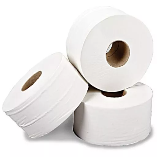 Mini Jumbo 2-Ply Toilet Roll – 200m, 60mm Core