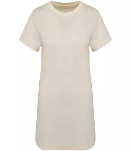 Native Spirit Ladies Terry Towel Dropped Shoulder T-Shirt Dress