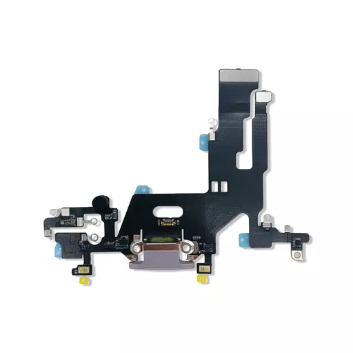 Charging Port Flex Cable (Purple) (CERTIFIED - Aftermarket) - For iPhone 11