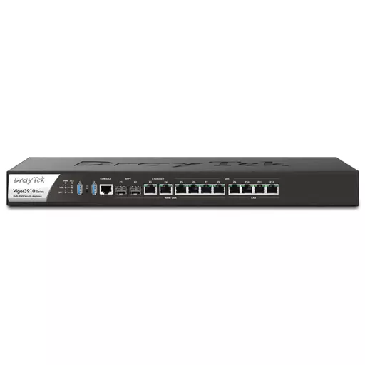 Draytek Vigor 3910 wired router 10 Gigabit Ethernet Black, White