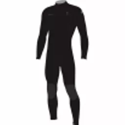 2025 ONeill Junior Epic 4_3mm Chest Zip Wetsuit 5655 - Black-Front.webp