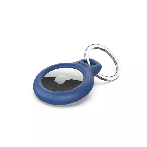 Belkin Secure Holder Schlüsselanhänger für Apple AirTag blau