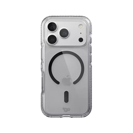 Tech21 - EvoCrystal MagSafe for iPhone 18 Pro & iPhone 17 Pro - Clear Black
