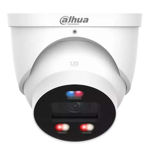 DAHUA IP Turret Dome WizSense Series 3 Network Camera With Active Deterrence 30 Metre IR 12V DC
