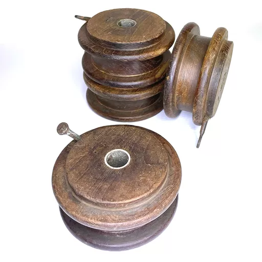 Flat Wooden Bobbin