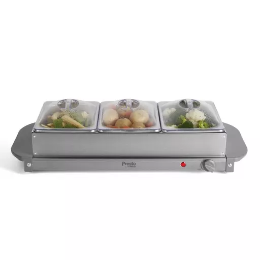 Presto Three Tray Buffet Server