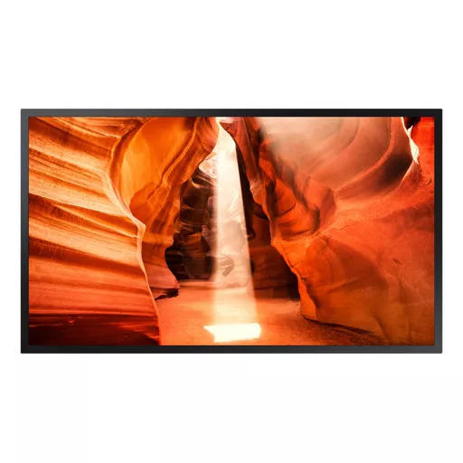 Samsung OM55N-S Digital signage flat panel 139.7 cm (55") LCD Wi-Fi 4000 cd/m² Full HD Black Built-in processor Tizen 5.0