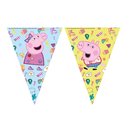 Peppa Pig Flag Banner