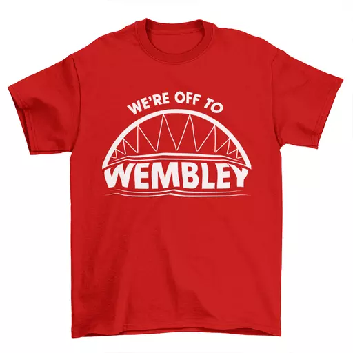 Wembley Cup Final T-Shirt - Red