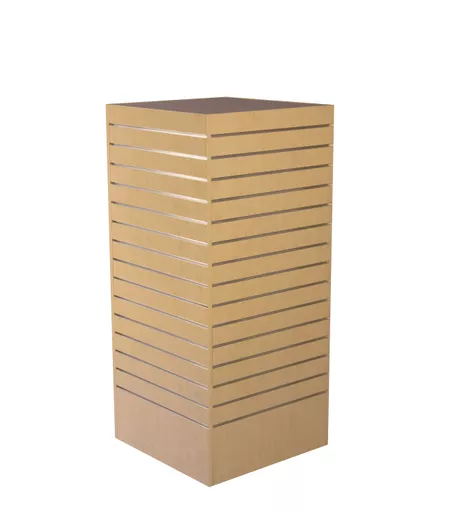 Maple Slatwall Tower Gondola Unit