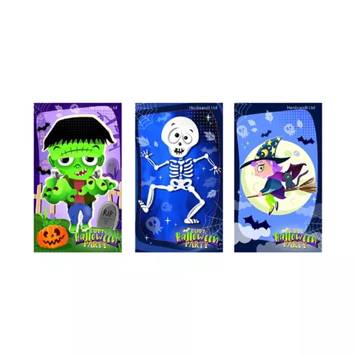 Halloween Mini Notepad - Pk 168