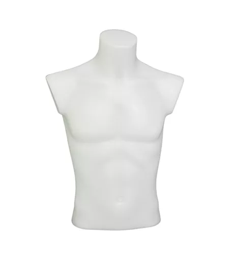 White Body Form Male Long Torso