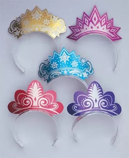 Glitter Shaped Tiara - Pack of 50