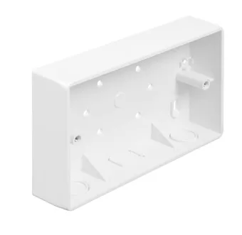 Titan SB2SCWH wall plate/switch cover White