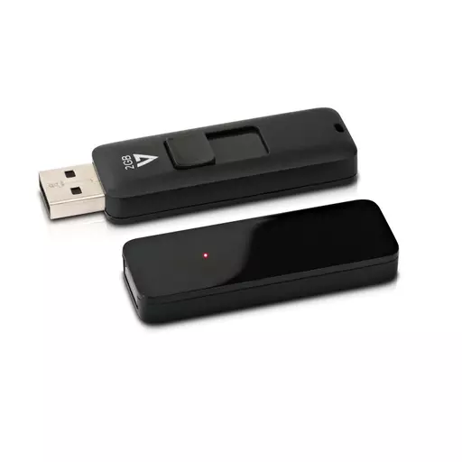 V7 VF22GAR-3E USB flash drive 2 GB USB Type-A 2.0 Black