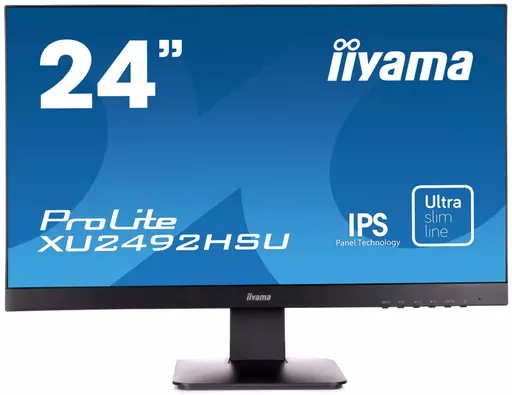 iiyama ProLite XU2492HSU 60.5 cm (23.8") 1920 x 1080 pixels Full HD LED Black