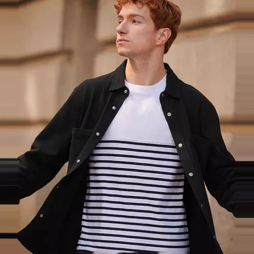 Front Row Premium Piqué Overshirt