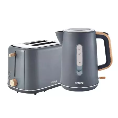 Scandi 1.7 Litre Kettle & 2 Slice Toaster