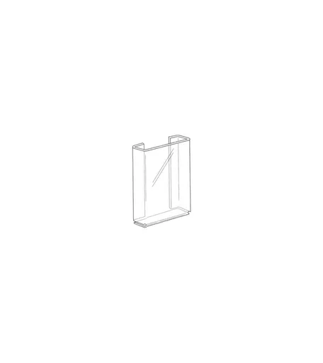 1/3 A4 (DL) Clear Acrylic Leaflet Pocket