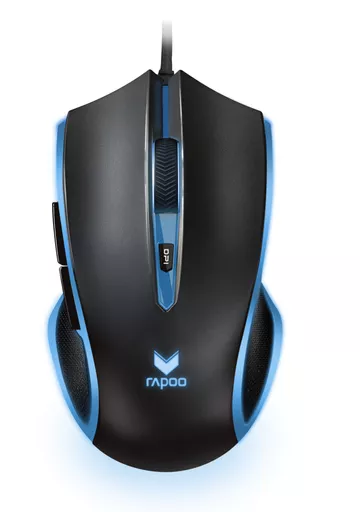 Rapoo V20S mouse Gaming Ambidextrous USB Type-A Optical 3000 DPI