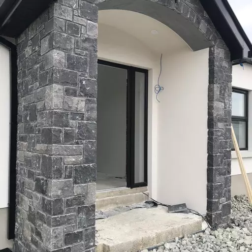 Natural Black and White Limestone 5