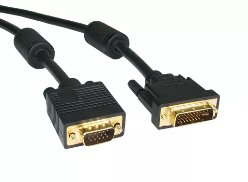 Cables Direct CDL-DV104 DVI cable 2 m DVI-I Black