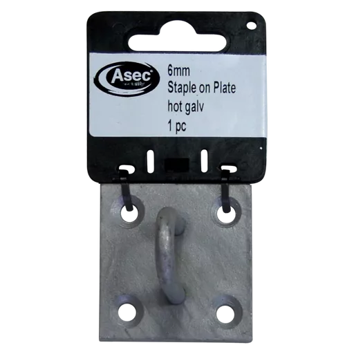 ASEC Steel Staple on Plate