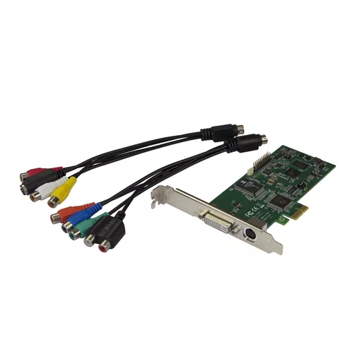 StarTech.com PCIe HDMI Video Capture Card - HDMI, VGA, DVI, or Component Video at 1080p60