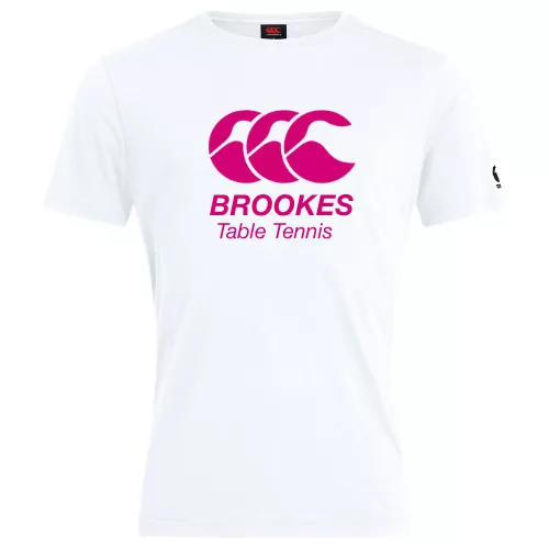 Oxford Brookes University Table Tennis Senior Plain Cotton Tee