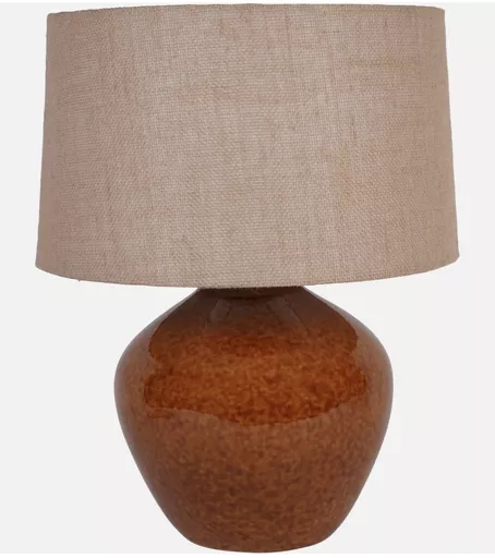 Ceramic Lamp, Ada, Terracotta