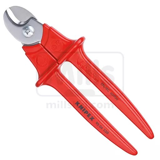 Knipex VDE/1000V Insulated 230mm Cable Shears