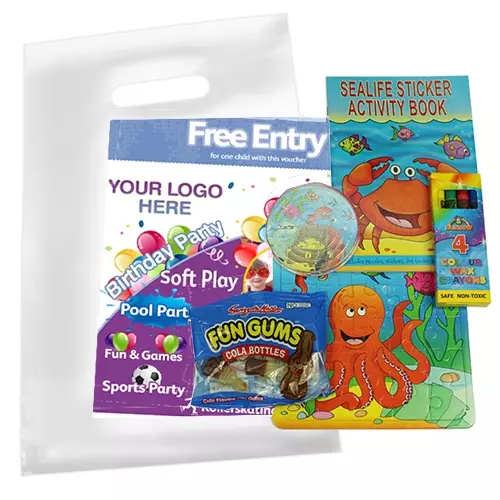 Personalised Party Bag - Sports 1 - Box of 200