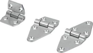 K1141 - Hinges In Steel Maintenance Free