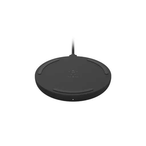 Belkin WIA002MYBK mobile device charger Smartphone Black AC, USB Wireless charging Indoor