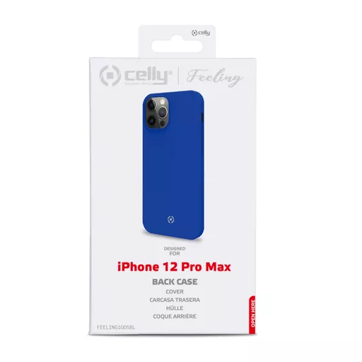 Celly Feeling mobile phone case 17 cm (6.7") Cover Blue