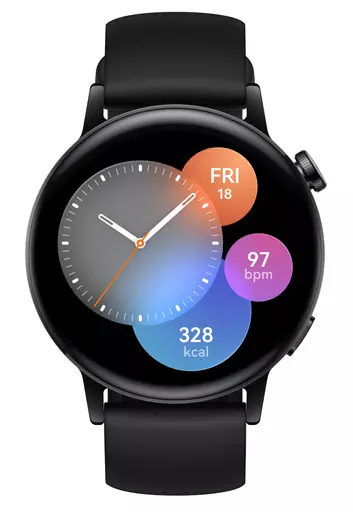 Huawei WATCH GT 3 3.35 cm (1.32") AMOLED 42 mm Black GPS (satellite)