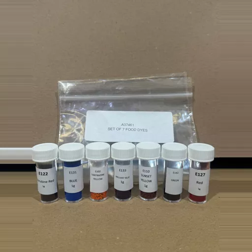 Set Of 7 Food Dyes
