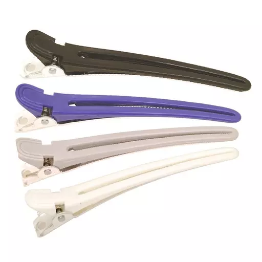 Sibel Section Clips x 12 Assorted Colours