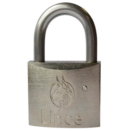 LINCE Nautic Brass Body Corrosion Resistant Open Shackle Padlock