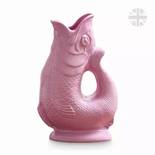 The Wade Fish Jug in Pink 0.6 Litre
