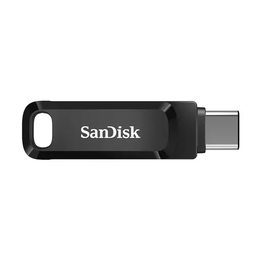 SanDisk Ultra Dual Drive USB flash drive 128 GB USB Type-A / USB Type-C 3.2 Gen 1 (3.1 Gen 1) Black, Silver