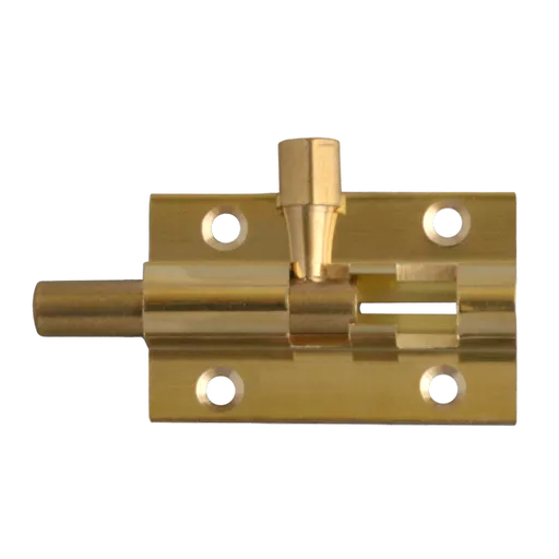 ASEC Brass 25mm Wide Straight Barrel Bolt