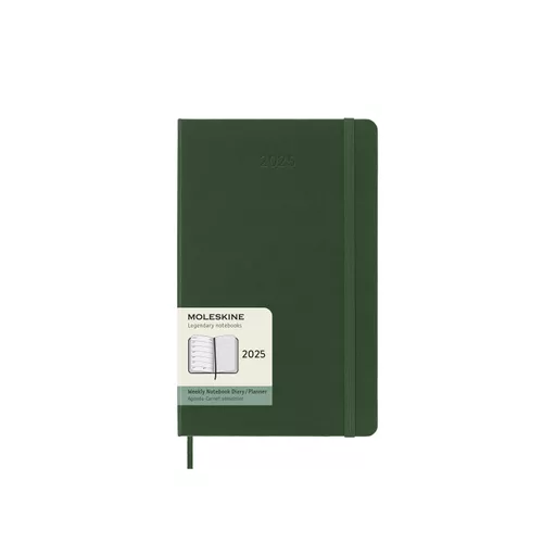 Moleskine 2025 12Month Weekly Large Hardcover Notebook Turnaround Gifts