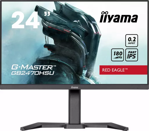 iiyama G-MASTER GB2470HSU-B6 computer monitor 60.5 cm (23.8") 1920 x 1080 pixels Full HD LCD Black