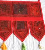 Red Patchwork Toran