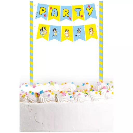 Blue  Cake Bunting