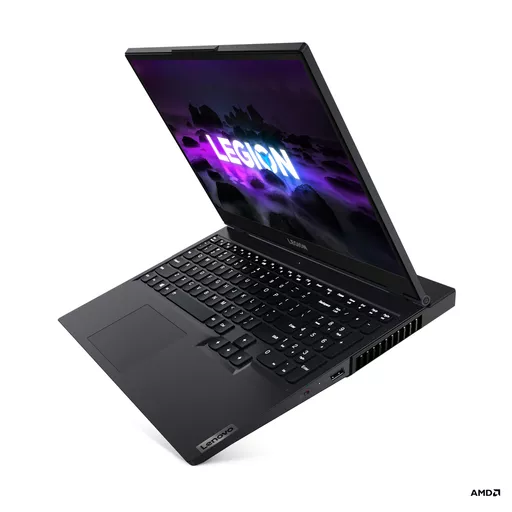 Lenovo Legion 5 15ACH6A AMD Ryzen™ 7 5800H Laptop 39.6 cm (15.6") Full HD 16 GB DDR4-SDRAM 512 GB SSD AMD Radeon RX 6600M Wi-Fi 6 (802.11ax) Windows 11 Home UK English Black