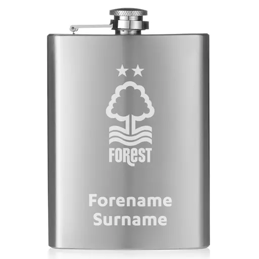 Nottingham Forest FC Crest Hip Flask