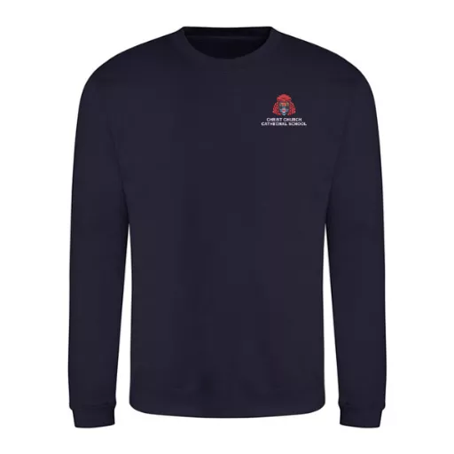 ChristChurchCathedralSchool_JuniorSweatshirt_NewFrenchNavy_Front.png